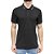 Camisa Polo Forum Muscle Preto Masculina - Imagem 1