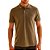 Camisa Polo Forum Muscle Marrom Masculina - Imagem 1