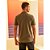 Camisa Polo Forum Muscle Marrom Masculina - Imagem 3