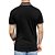 Camisa Polo Forum Muscle Preta Masculina - Imagem 3