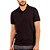 Camisa Polo Forum Muscle VE23 Preto Masculino - Imagem 1