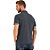 Camisa Polo Forum Logo Muscle P23 Cinza Masculino - Imagem 2