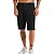 Bermuda Linho Colcci Noah P23 Preto Masculino - Imagem 1