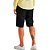 Bermuda Linho Colcci Noah P23 Preto Masculino - Imagem 4