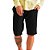 Bermuda Linho Colcci Noah P23 Preto Masculino - Imagem 3
