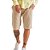 Bermuda Linho Colcci Noah V23 Bege Masculino - Imagem 3