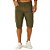Bermuda Sarja Colcci Noah V23 Verde Masculino - Imagem 1