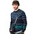 Suéter Colcci Trico Listrado Slim Marinho Masculino - Imagem 1