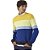 Suéter Tricô Colcci Listrado P23 Amarelo Masculino - Imagem 1