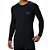 Blusa Segunda Pele Columbia Midweight II Top Masculino Preta - Imagem 1