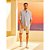 Camisa Forum Relax Listrado Azul Masculina - Imagem 4