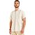 Camisa Forum Listrada Relax P23 Bege Masculino - Imagem 1
