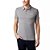 Camisa Polo Columbia Triple Canyon Cinza Masculino - Imagem 1