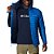 Jaqueta Columbia Powder Pass Hooded Azul Masculino - Imagem 3