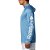 Camiseta Columbia ML Terminal Tackle Heather Azul com Capuz - Imagem 3