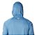 Camiseta Columbia ML Terminal Tackle Heather Azul com Capuz - Imagem 5