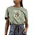 Camiseta Colcci Estampada Verde Feminino - Imagem 3