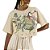Camiseta Colcci Luiza Bege Feminino - Imagem 1