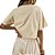 Camiseta Colcci Luiza Bege Feminino - Imagem 2