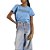 Camiseta Colcci Comfort Azul Feminino - Imagem 3