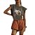 Camiseta Colcci Loose Preto Feminino - Imagem 3