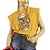 Camiseta Colcci Estampada Amarelo Feminino - Imagem 3