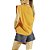 Camiseta Colcci Estampada Amarelo Feminino - Imagem 2