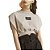 Camiseta Colcci Comfort Cinza Feminino - Imagem 3