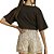 Camiseta Colcci Luiza Preto Feminino - Imagem 2