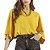 Camiseta Colcci Loose Amarelo Feminino - Imagem 1
