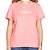 Camiseta Colcci Comfort VE23 Rosa Feminino - Imagem 1