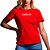 Camiseta Colcci Confort Vermelho Feminino - Imagem 1