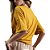 Camiseta Colcci Luiza Amarelo Feminino - Imagem 2