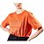 Camiseta Estampada Colcci Laranja Feminino - Imagem 1