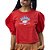 Camiseta Colcci Estampada VE23 Vermelho Feminino - Imagem 1