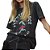 Camiseta Estampada Colcci Preto Feminino - Imagem 1
