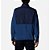 Jaqueta Columbia Basin Butte Fleece Full Zip Azul Masculina - Imagem 2