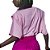Camiseta Colcci Jamie Rosa Feminino - Imagem 3