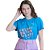 Camiseta Colcci Comfort Azul Feminino - Imagem 1