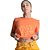 Camiseta Colcci Comfort Laranja Feminino - Imagem 4