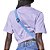Camiseta Estampada Colcci Loose Lilas Feminino - Imagem 2