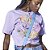 Camiseta Estampada Colcci Loose Lilas Feminino - Imagem 1