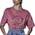 Camiseta Estampada Colcci Luiza Rosa Feminino - Imagem 1