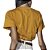 Camiseta Colcci Comfort Amarelo Feminino - Imagem 4