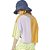 Camiseta Colcci Loose Three Color P23 Laranja Feminino - Imagem 2