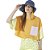 Camiseta Colcci Loose Three Color P23 Laranja Feminino - Imagem 3