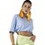 Camiseta Colcci Luiza P23 Azul Feminino - Imagem 3