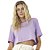 Camiseta Colcci Loose V23 Lilás Feminino - Imagem 1