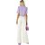 Camiseta Colcci Loose V23 Lilás Feminino - Imagem 4