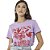 Camiseta Colcci Estampada V23 Lilás Feminino - Imagem 1